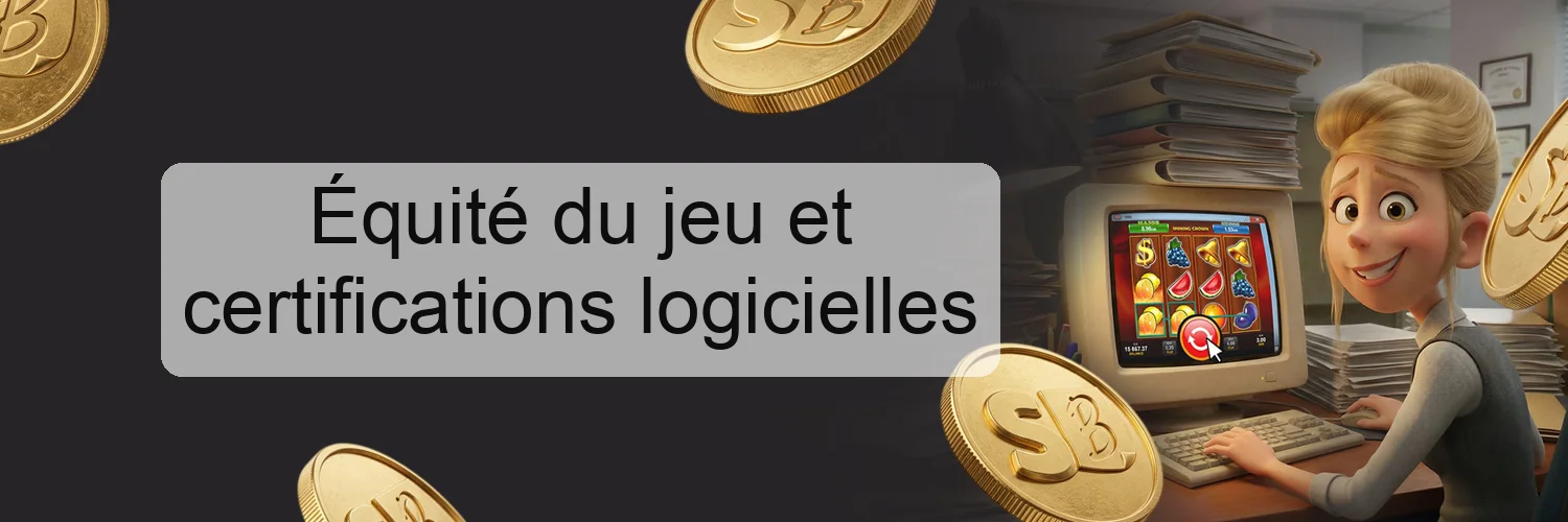 Équité du jeu et certifications logicielles Équité du jeu et certifications logicielles